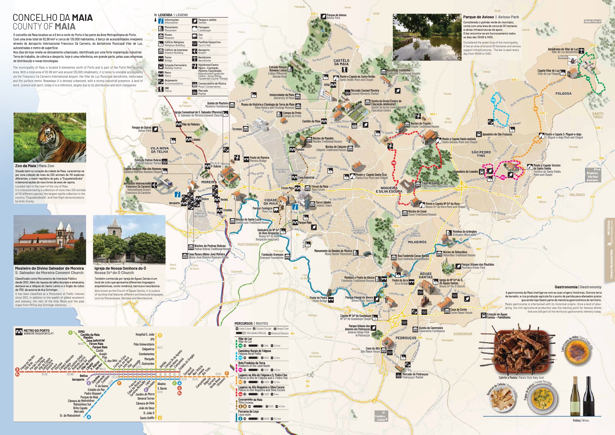 VisitMaia Mapa Turístico